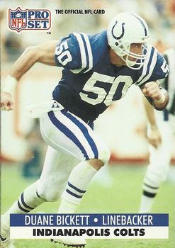 Duane Bickett Indianapolis Colts 1991 Pro set NFL #173